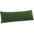 FLXXIE Pillow Cases Queen, Soft Microfiber Pillow Covers with Envelope Closure, Wrinkle Resistant Pillowcases, 2 Piece Set, 20x30, Black
