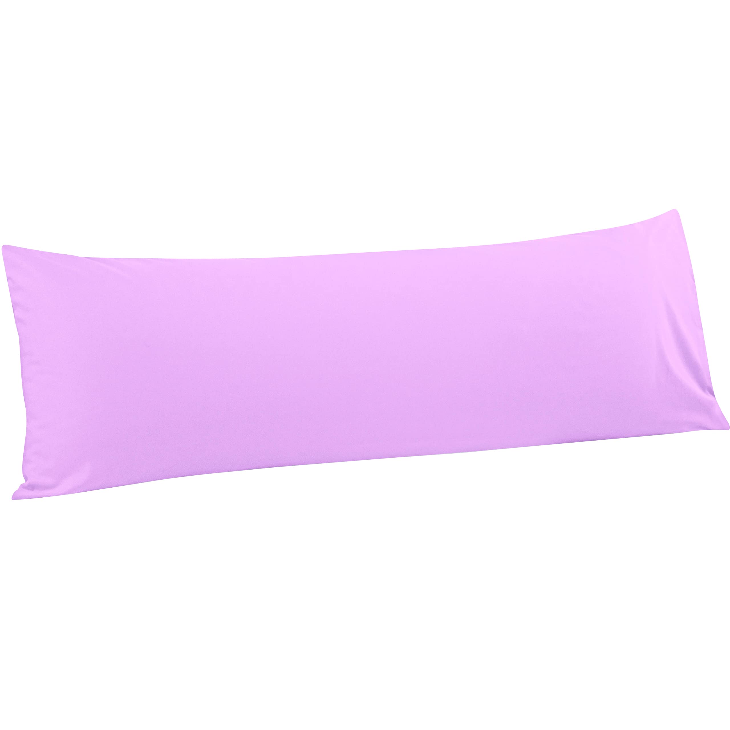 FLXXIE Pillow Cases Queen, Soft Microfiber Pillow Covers with Envelope Closure, Wrinkle Resistant Pillowcases, 2 Piece Set, 20x30, Black