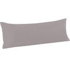 FLXXIE Pillow Cases Queen, Soft Microfiber Pillow Covers with Envelope Closure, Wrinkle Resistant Pillowcases, 2 Piece Set, 20x30, Black