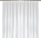 LiBa Bathroom Shower Curtain Waterproof Plastic Shower Curtain Premium PEVA Non-Toxic with Rust Proof Grommets Frosted 8G Bathroom Accessories 72x72