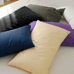 FLXXIE Pillow Cases Queen, Soft Microfiber Pillow Covers with Envelope Closure, Wrinkle Resistant Pillowcases, 2 Piece Set, 20x30, Black