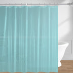 72"x72" Clear 4G PEVA Waterproof Shower Curtain Liner with 3 Magnets for Bathroom, 1 Pack