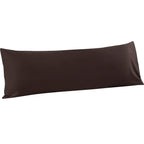 FLXXIE Pillow Cases Queen, Soft Microfiber Pillow Covers with Envelope Closure, Wrinkle Resistant Pillowcases, 2 Piece Set, 20x30, Black