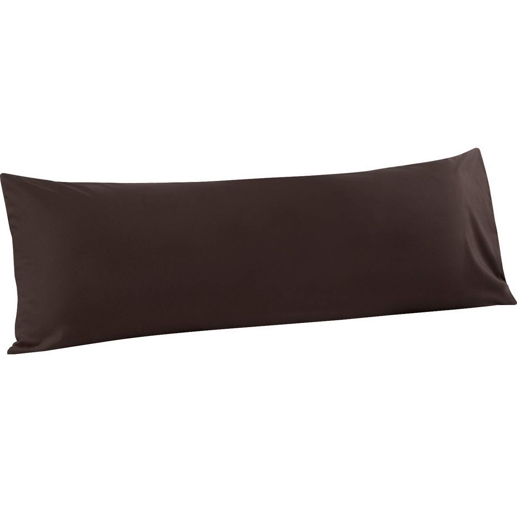 FLXXIE Pillow Cases Queen, Soft Microfiber Pillow Covers with Envelope Closure, Wrinkle Resistant Pillowcases, 2 Piece Set, 20x30, Black