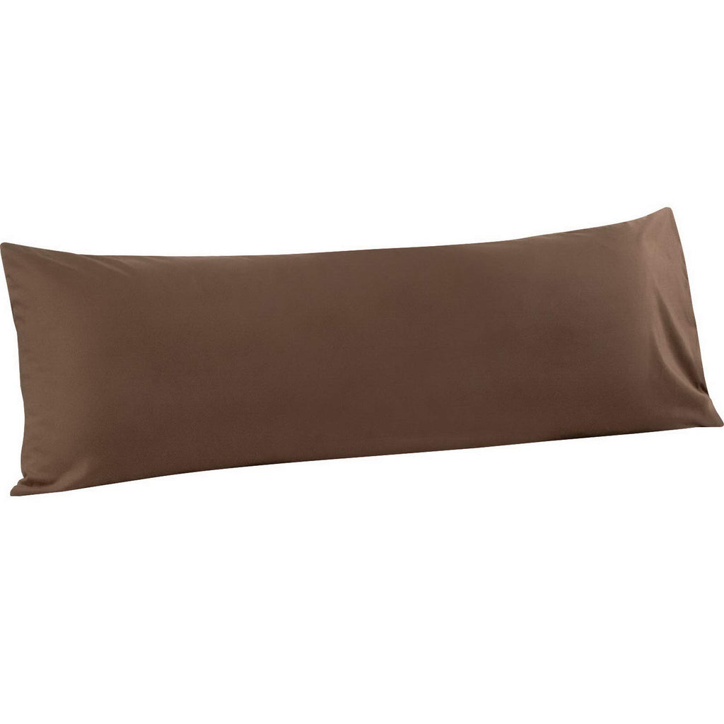FLXXIE Pillow Cases Queen, Soft Microfiber Pillow Covers with Envelope Closure, Wrinkle Resistant Pillowcases, 2 Piece Set, 20x30, Black
