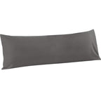 FLXXIE Pillow Cases Queen, Soft Microfiber Pillow Covers with Envelope Closure, Wrinkle Resistant Pillowcases, 2 Piece Set, 20x30, Black