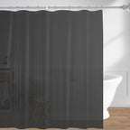 72"x72" Clear 4G PEVA Waterproof Shower Curtain Liner with 3 Magnets for Bathroom, 1 Pack