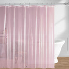72"x72" Clear 4G PEVA Waterproof Shower Curtain Liner with 3 Magnets for Bathroom, 1 Pack