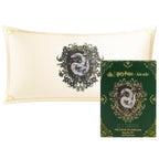 19x36 Garden Toile Zippered Cooling Satin Pillowcase Wrinkle-Soft for Hair & Skin, Softer Than Silk