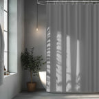 Seenus Waterproof Fabric Shower Curtain Liner with 3 Extra-Large Magnets, 72 x 72 inch Washable Cloth Shower Liner Odorless Hotel Quality, Neutral White Lightweight Shower Curtain for Bathroom
