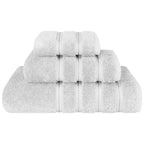American Soft Linen Luxury Hand Towels for Bathroom, 100% Cotton Turkish 4 Piece Hand Towel Set, 600 GSM Hand Face Towels for Kitchen, White Hand Towels