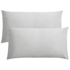 FLXXIE Pillow Cases Queen, Soft Microfiber Pillow Covers with Envelope Closure, Wrinkle Resistant Pillowcases, 2 Piece Set, 20x30, Black