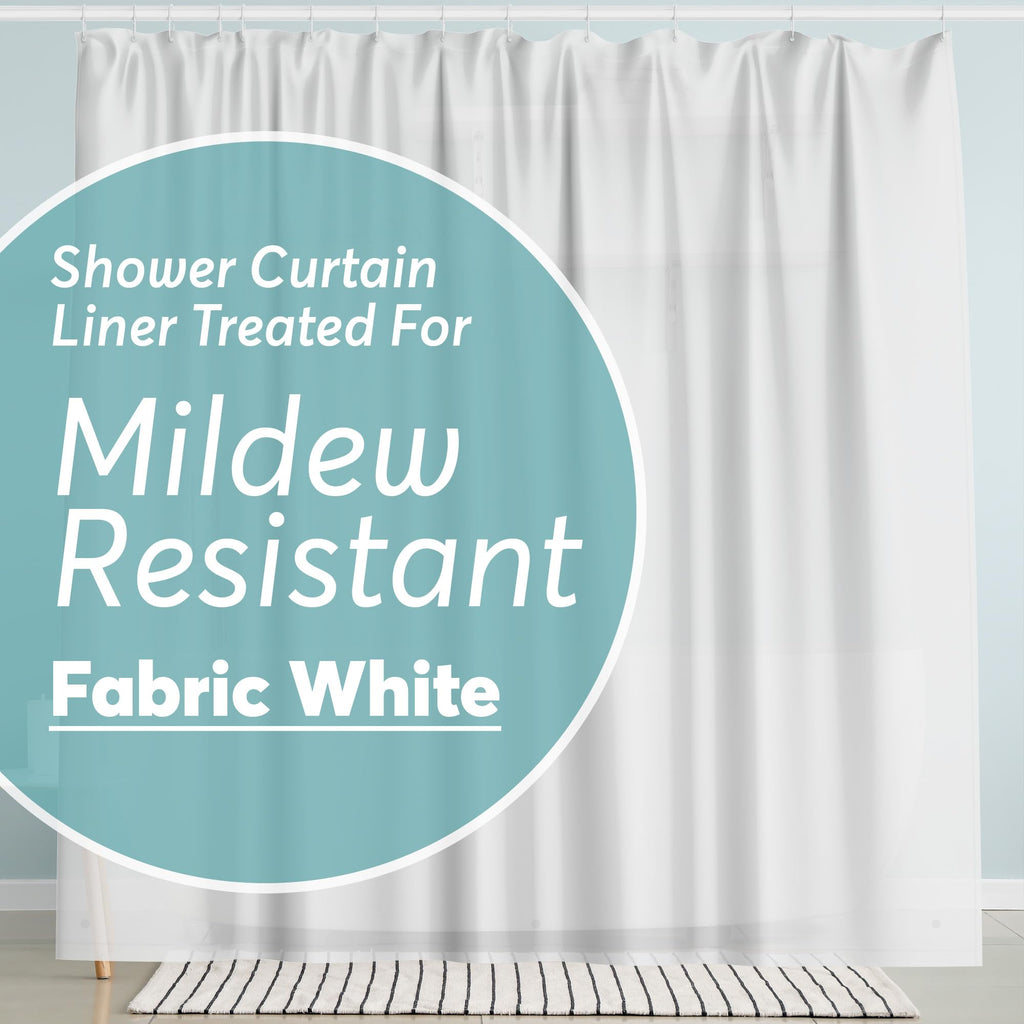 BigFoot Clear Shower Curtain - 72x72 Odorless Plastic with Magnets, Washable Long Bathroom Curtain - Premium PEVA Waterproof Bath Curtain, Rust-Proof Bathroom Essentials