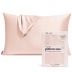 Kitsch Satin Pillowcase with Zipper for Hair & Skin - Softer Than Silk Pillow Cases, Smooth Cooling Satin Pillow Case, Wrinkle-Free, Machine Washable, Pillow Cases Standard Size 19x26 - Cherry Print