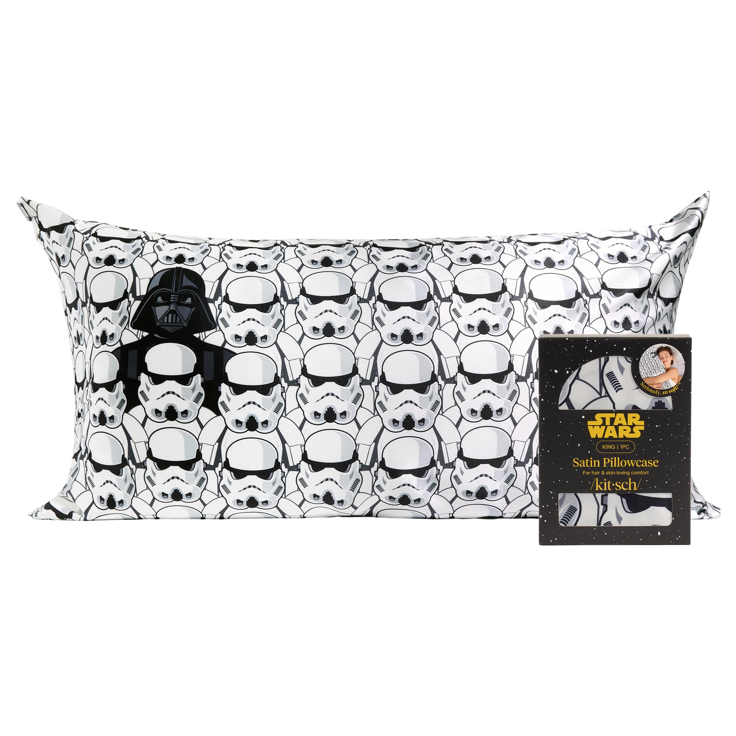 19x36 Garden Toile Zippered Cooling Satin Pillowcase Wrinkle-Soft for Hair & Skin, Softer Than Silk
