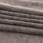 AMBERIS Bed Runner Grey, Chenille Soft No Fading Modern Bed Scarf (Pillowcases Sold Separately)