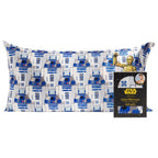 19x36 Garden Toile Zippered Cooling Satin Pillowcase Wrinkle-Soft for Hair & Skin, Softer Than Silk