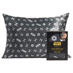 19x36 Garden Toile Zippered Cooling Satin Pillowcase Wrinkle-Soft for Hair & Skin, Softer Than Silk