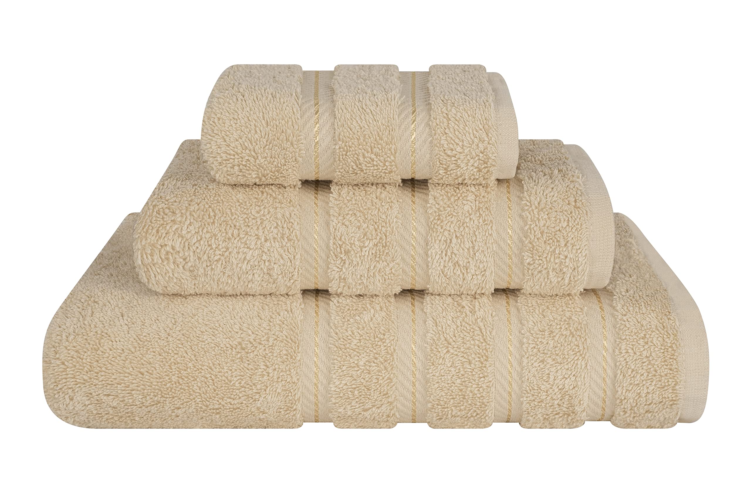 American Soft Linen Luxury Hand Towels for Bathroom, 100% Cotton Turkish 4 Piece Hand Towel Set, 600 GSM Hand Face Towels for Kitchen, White Hand Towels