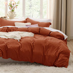 Bedsure White Duvet Cover Queen Size - 3 Pieces Prewashed Cotton-Like Polyester Extra Soft Bedding Set, Includes 1 Duvet Cover 90x90 Inches with Zipper Closure & 2 Pillow Shams, Comforter Not Included