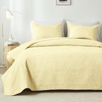 akkialla Queen Quilt Bedding Set,Olive Green Ultrasonic Full/Queen Quilt Set,Lightweight Soft Bedspread Coverlet,Modern Style Coin Pattern Bed Cover for All Seasons,3 Piece(1 Quilt,2 Pillow Shams)