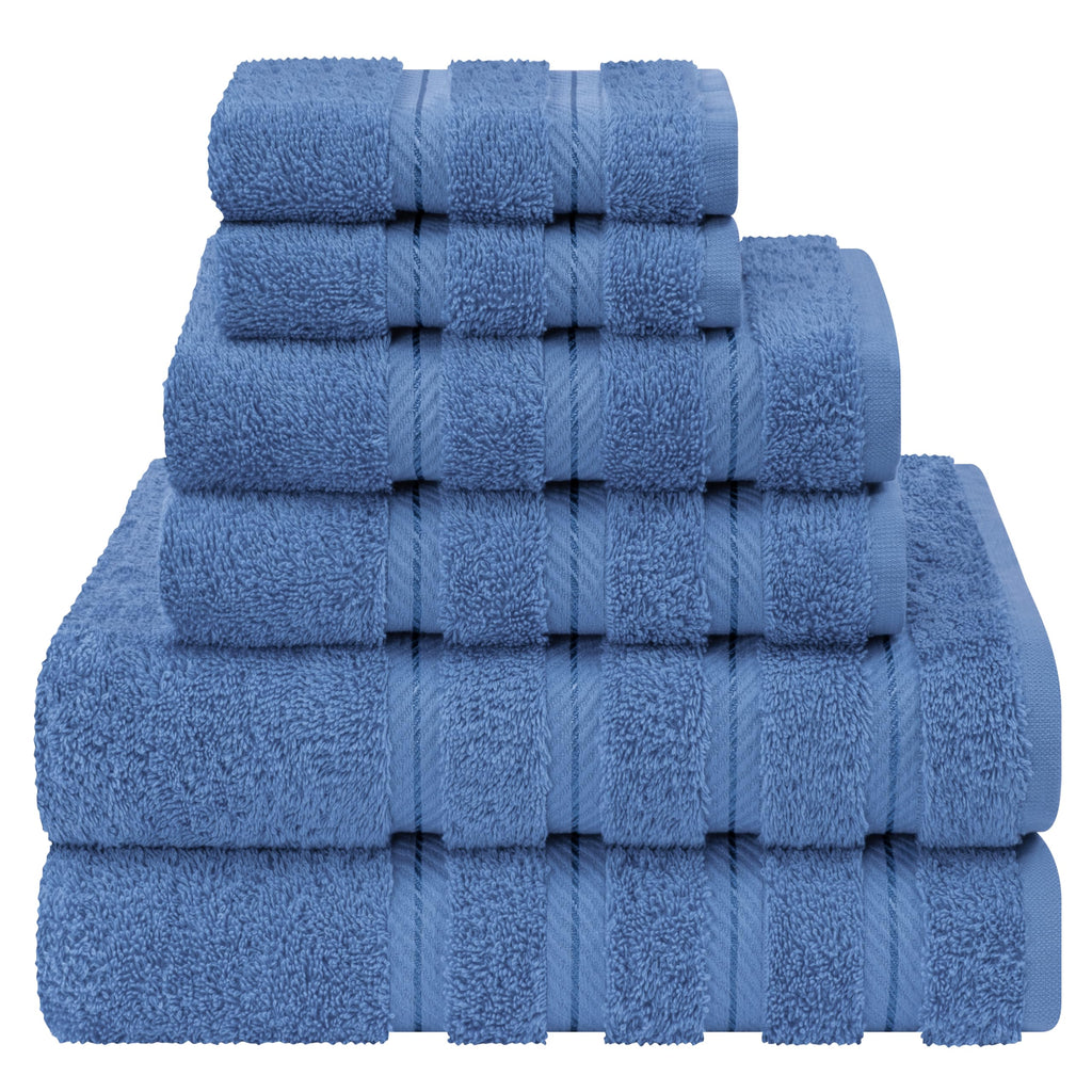 American Soft Linen Luxury Hand Towels for Bathroom, 100% Cotton Turkish 4 Piece Hand Towel Set, 600 GSM Hand Face Towels for Kitchen, White Hand Towels