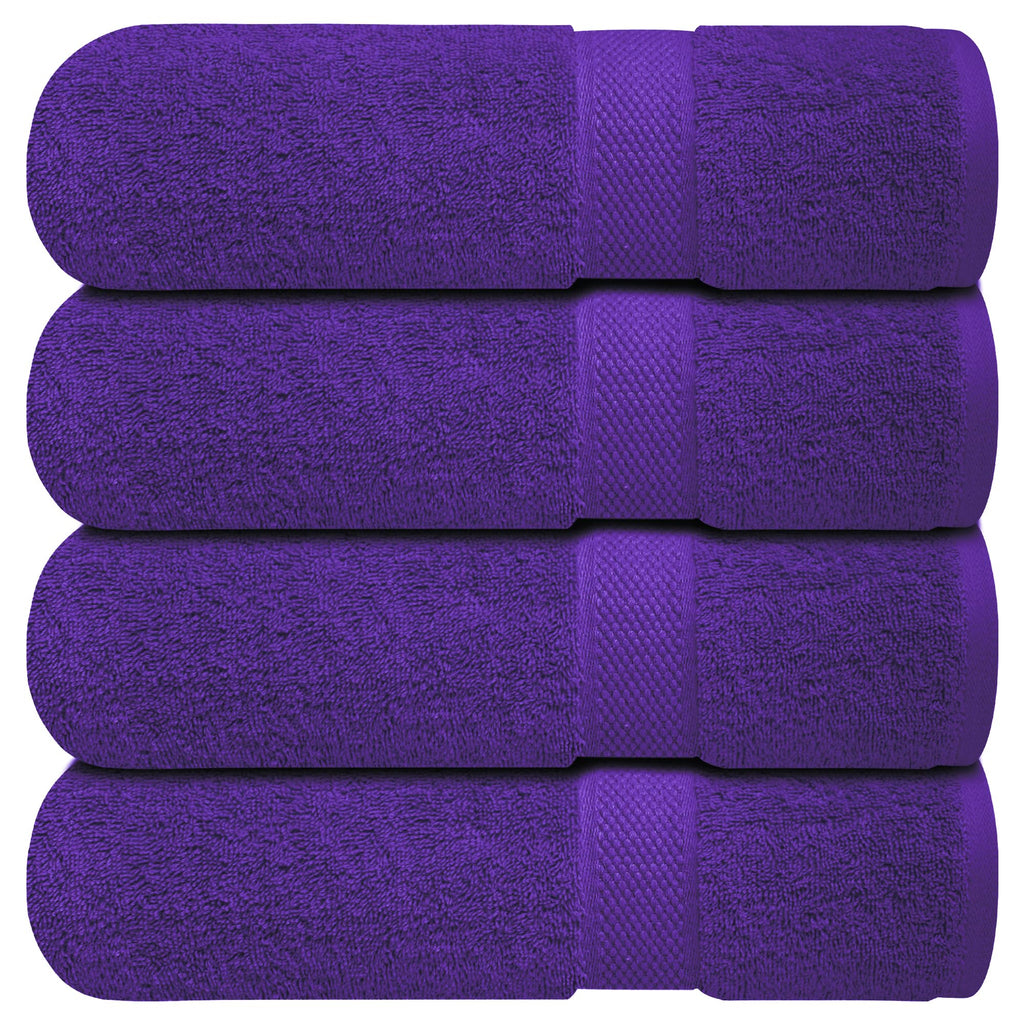Infinitee Xclusives White Hand Towels for Bathroom - Set of 6 (16x28 inches) 600 GSM, 100% Cotton Ultra Soft, Quick Drying, Hotel Quality Hand Towel Set (Brilliant White, Hand Towels)