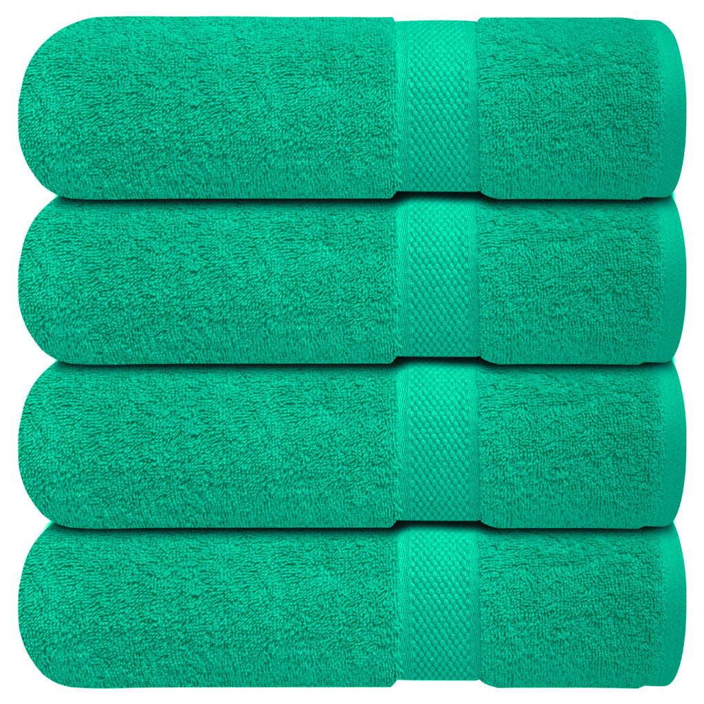 Infinitee Xclusives White Hand Towels for Bathroom - Set of 6 (16x28 inches) 600 GSM, 100% Cotton Ultra Soft, Quick Drying, Hotel Quality Hand Towel Set (Brilliant White, Hand Towels)