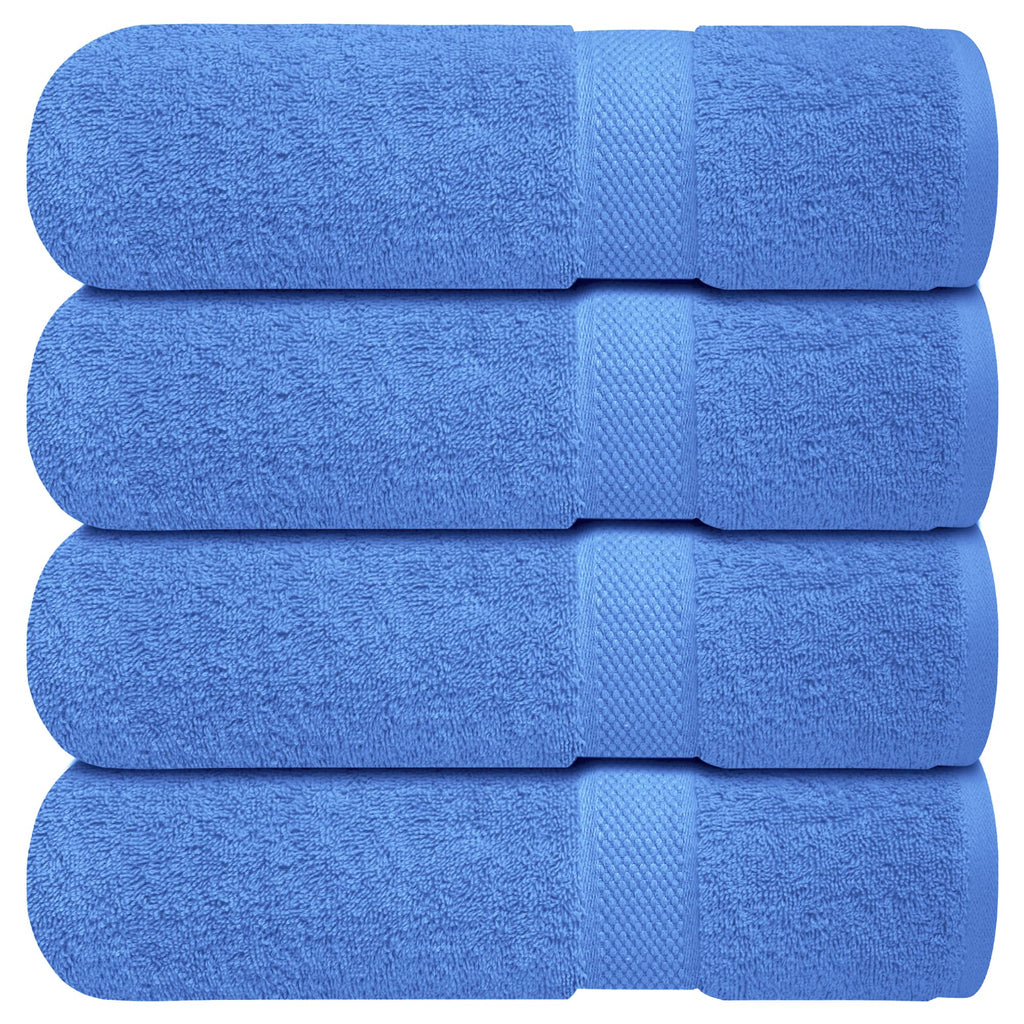 Infinitee Xclusives White Hand Towels for Bathroom - Set of 6 (16x28 inches) 600 GSM, 100% Cotton Ultra Soft, Quick Drying, Hotel Quality Hand Towel Set (Brilliant White, Hand Towels)