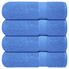 Infinitee Xclusives White Hand Towels for Bathroom - Set of 6 (16x28 inches) 600 GSM, 100% Cotton Ultra Soft, Quick Drying, Hotel Quality Hand Towel Set (Brilliant White, Hand Towels)