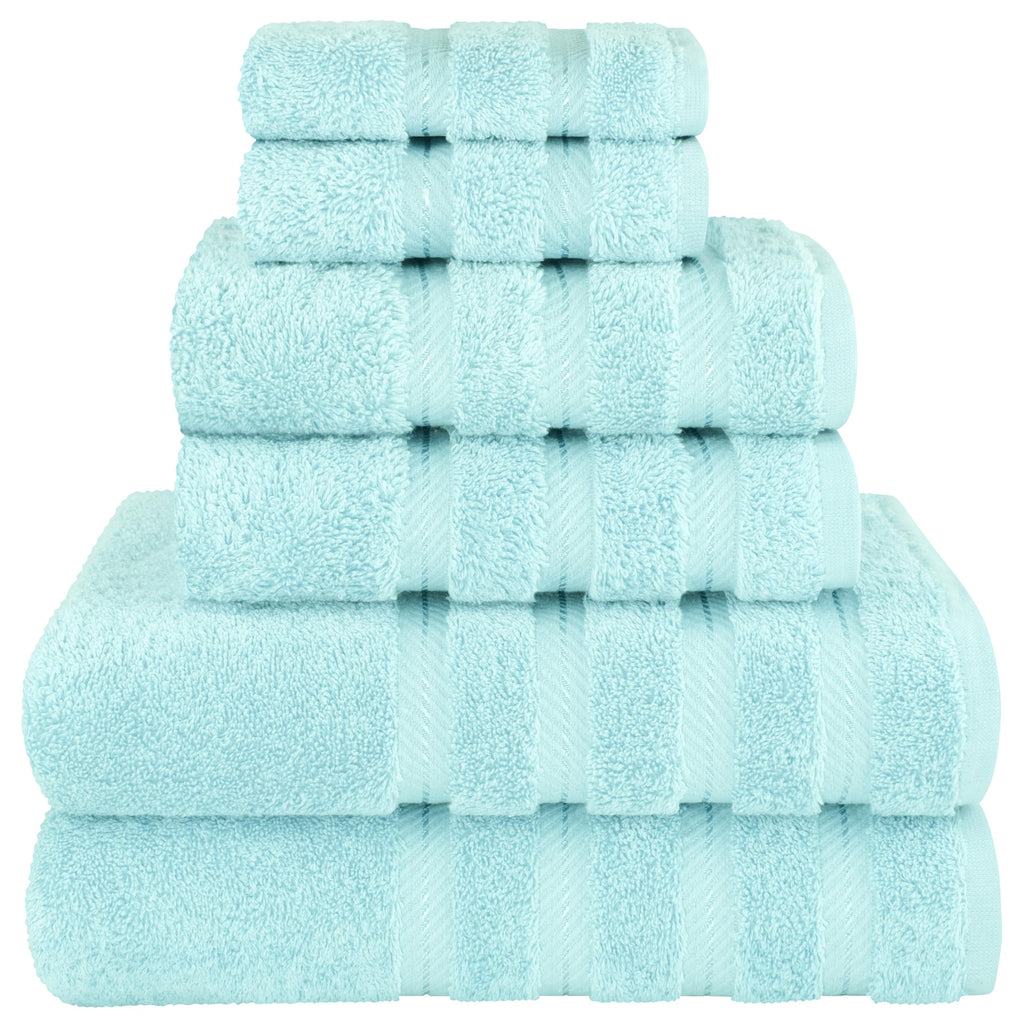 American Soft Linen Luxury Hand Towels for Bathroom, 100% Cotton Turkish 4 Piece Hand Towel Set, 600 GSM Hand Face Towels for Kitchen, White Hand Towels