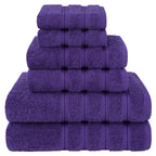 American Soft Linen Luxury Hand Towels for Bathroom, 100% Cotton Turkish 4 Piece Hand Towel Set, 600 GSM Hand Face Towels for Kitchen, White Hand Towels