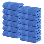 Infinitee Xclusives White Hand Towels for Bathroom - Set of 6 (16x28 inches) 600 GSM, 100% Cotton Ultra Soft, Quick Drying, Hotel Quality Hand Towel Set (Brilliant White, Hand Towels)