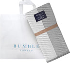 Premium Kitchen Towels (20”x 28”, 6 Pack) | Large Cotton Dish Towels | Flat & Terry Highly Absorbent Kitchen Linen Set with Hanging Loop | Gray