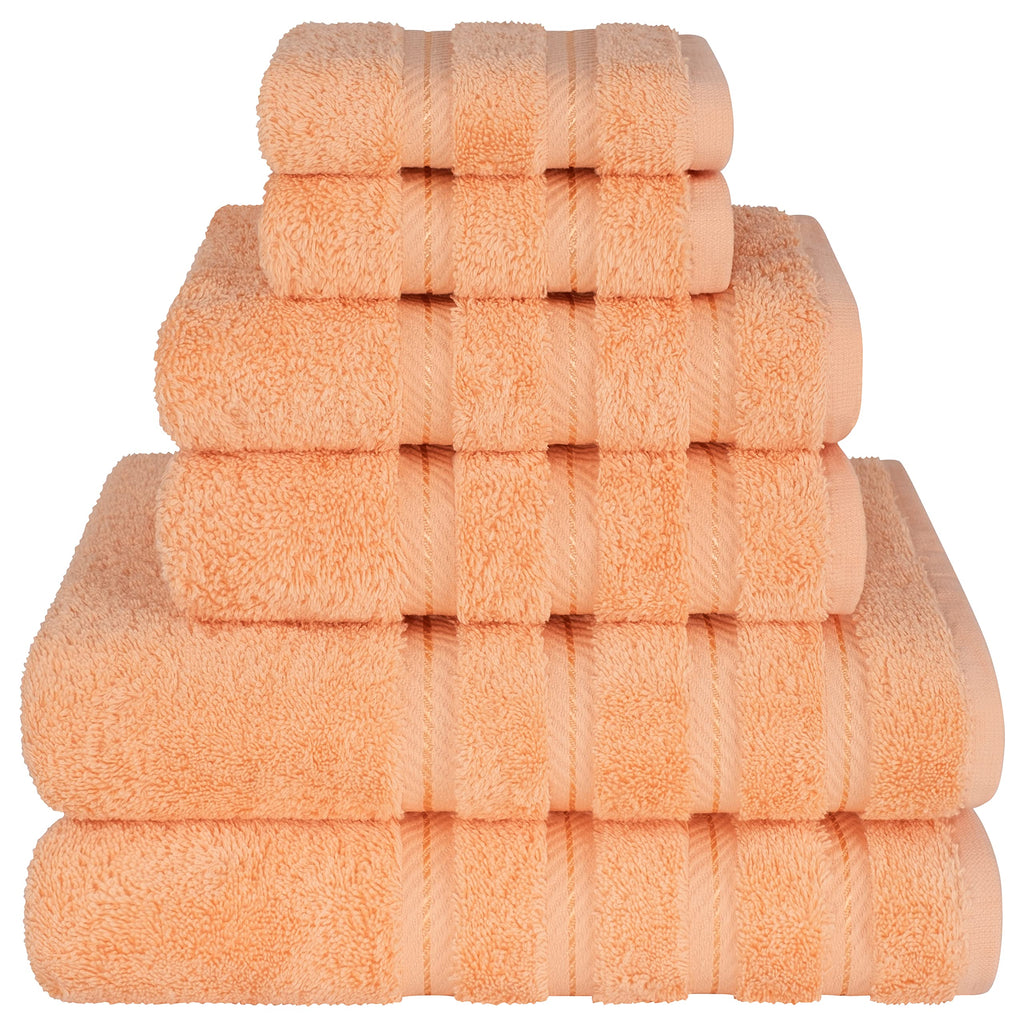 American Soft Linen Luxury Hand Towels for Bathroom, 100% Cotton Turkish 4 Piece Hand Towel Set, 600 GSM Hand Face Towels for Kitchen, White Hand Towels