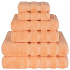American Soft Linen Luxury Hand Towels for Bathroom, 100% Cotton Turkish 4 Piece Hand Towel Set, 600 GSM Hand Face Towels for Kitchen, White Hand Towels