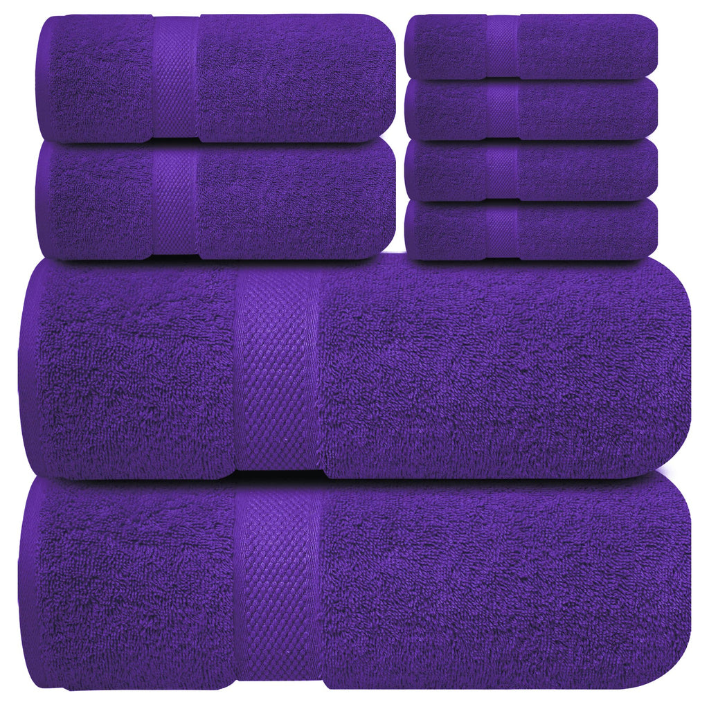 Infinitee Xclusives White Hand Towels for Bathroom - Set of 6 (16x28 inches) 600 GSM, 100% Cotton Ultra Soft, Quick Drying, Hotel Quality Hand Towel Set (Brilliant White, Hand Towels)