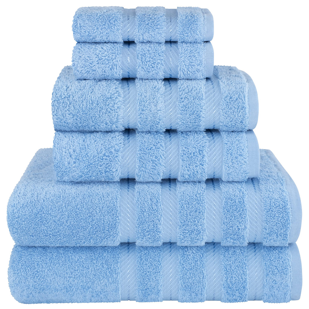American Soft Linen Luxury Hand Towels for Bathroom, 100% Cotton Turkish 4 Piece Hand Towel Set, 600 GSM Hand Face Towels for Kitchen, White Hand Towels