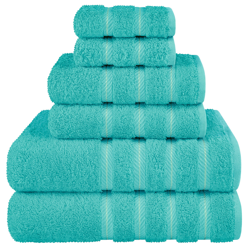 American Soft Linen Luxury Hand Towels for Bathroom, 100% Cotton Turkish 4 Piece Hand Towel Set, 600 GSM Hand Face Towels for Kitchen, White Hand Towels