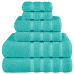 American Soft Linen Luxury Hand Towels for Bathroom, 100% Cotton Turkish 4 Piece Hand Towel Set, 600 GSM Hand Face Towels for Kitchen, White Hand Towels